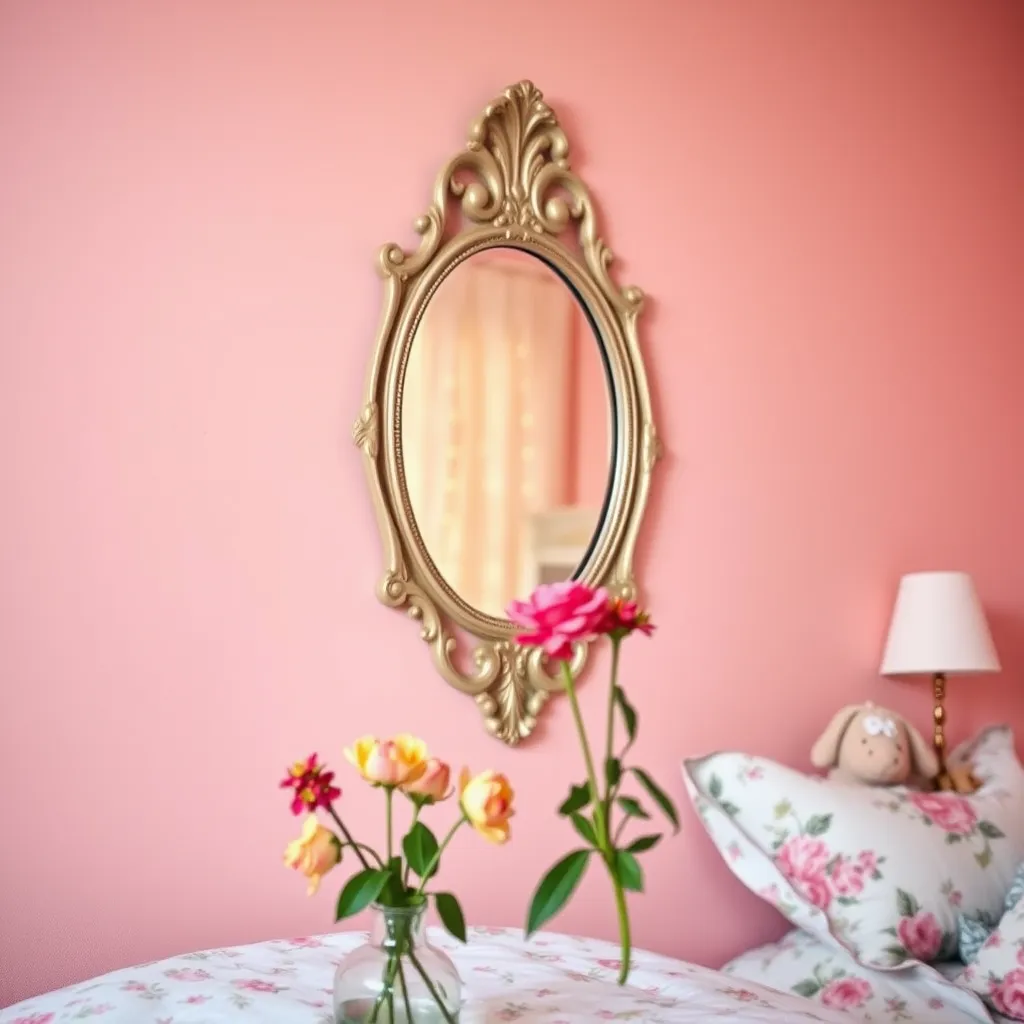 Jakie wybrać lustro do pokoju dziewczynki?