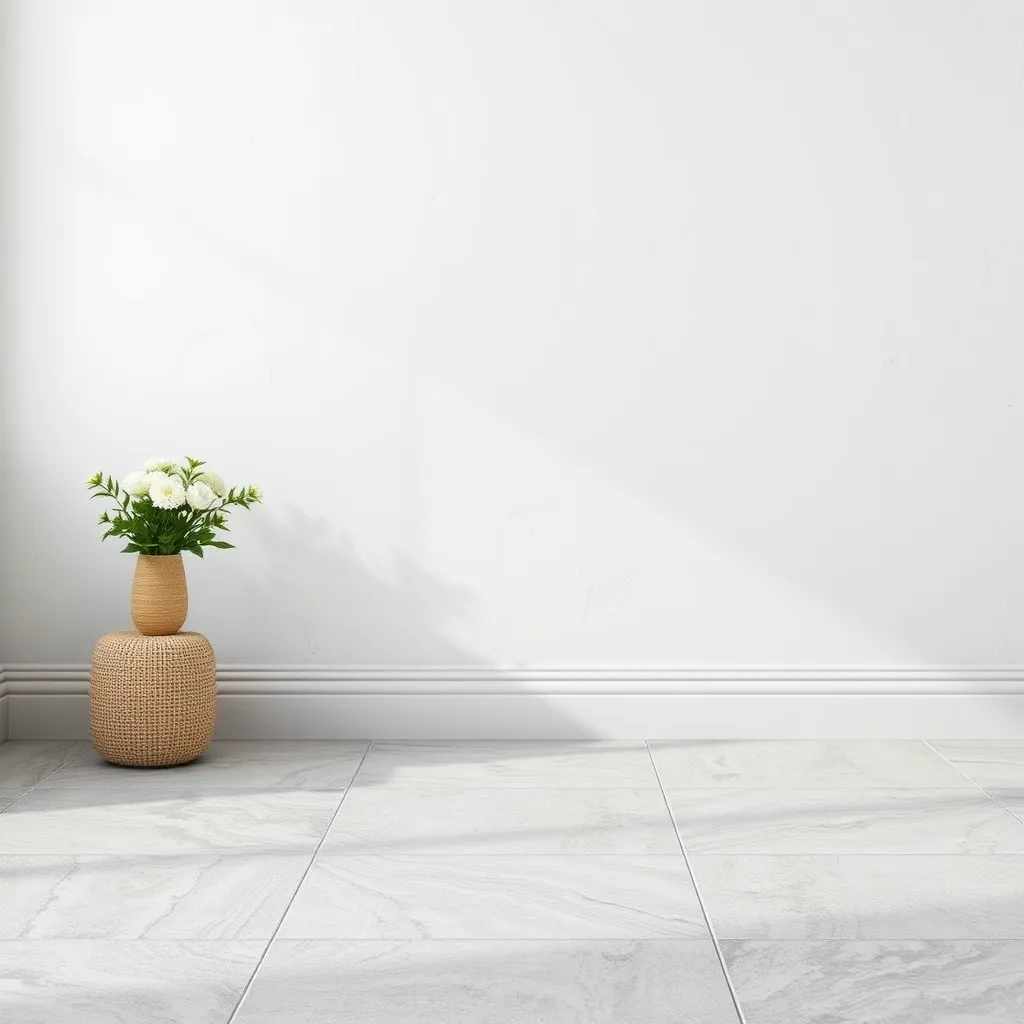 Szare płytki na podłodze a kolor ścian – porady i wskazówki