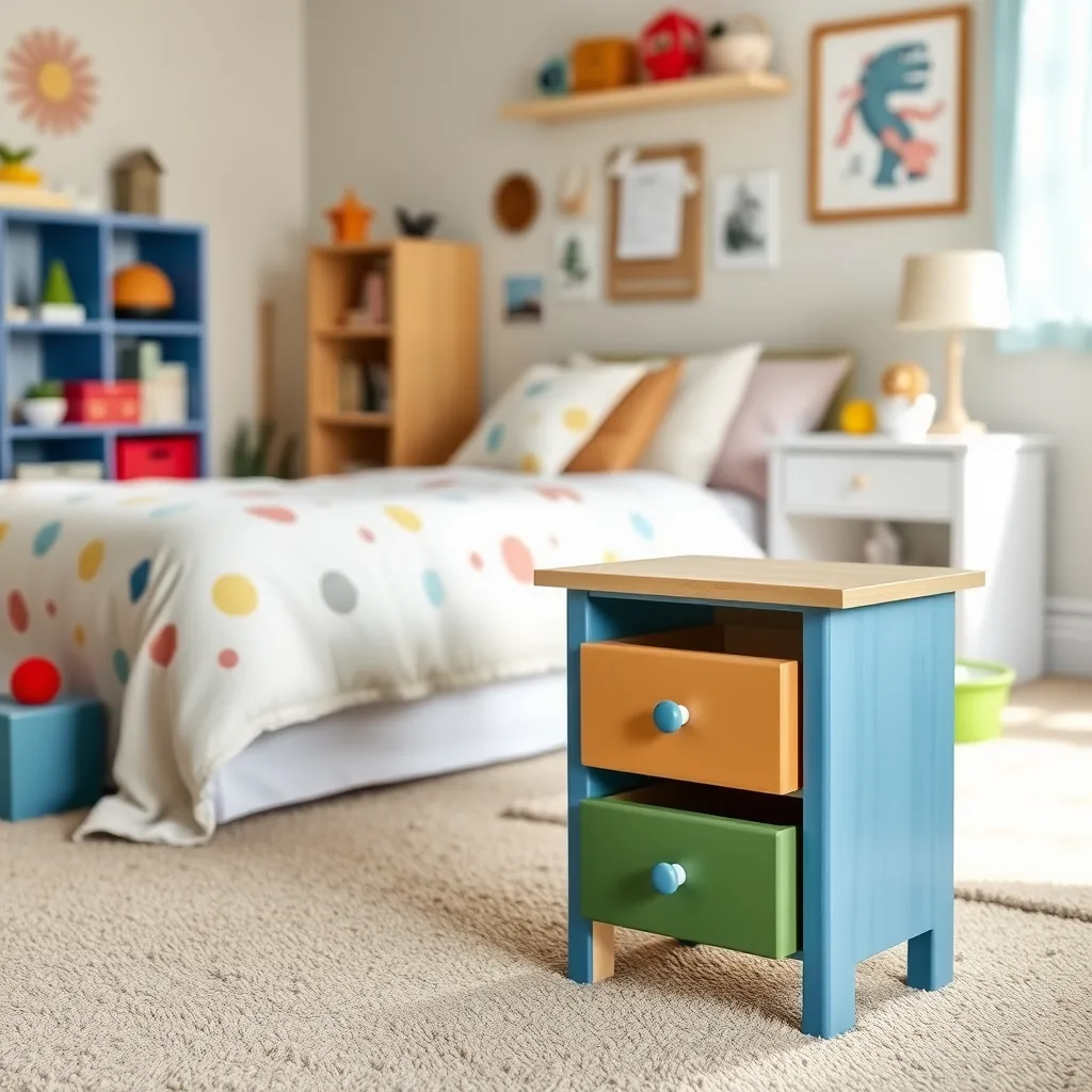 Szafka nocna dla dzieci - czy można zrobić ją samodzielnie?