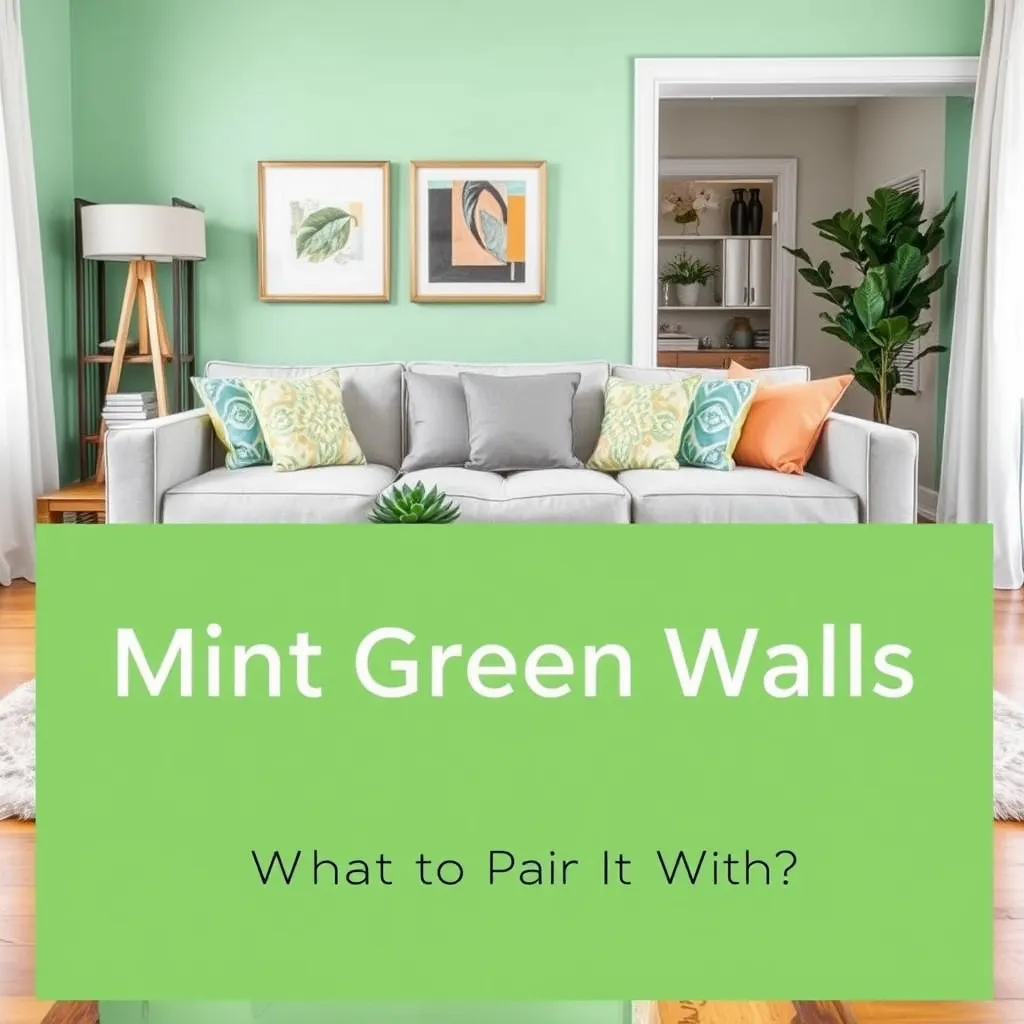 Kolor miętowy na ścianach – z czym go łączyć?