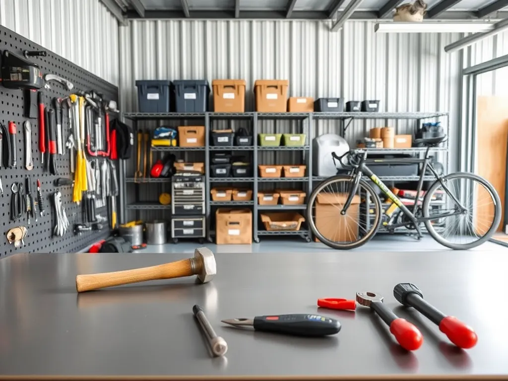 Jak urządzić garaż blaszany?