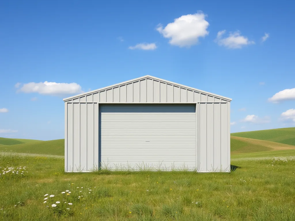 I ile metrów od granicy można postawić garaż blaszany?