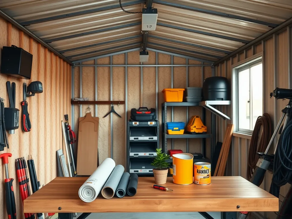 Czym ocieplić garaż blaszany od środka?