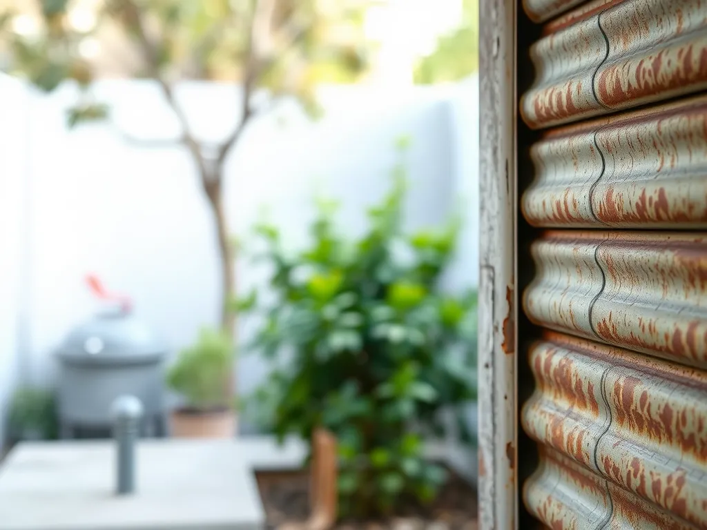 Od dołu przecieka garaż blaszany – co zrobić?