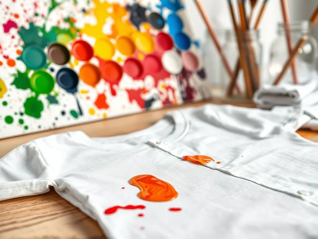 Jak zmyć farbę akrylową z ubrań? Skuteczne metody i porady