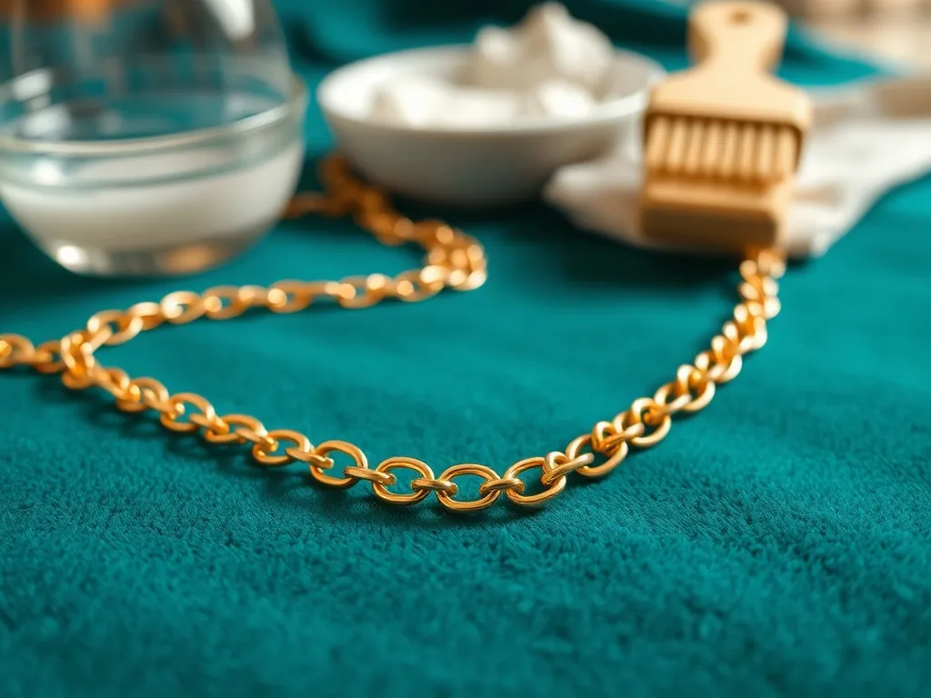 Czym wyczyścić złoty łańcuszek? Sprawdzone domowe metody