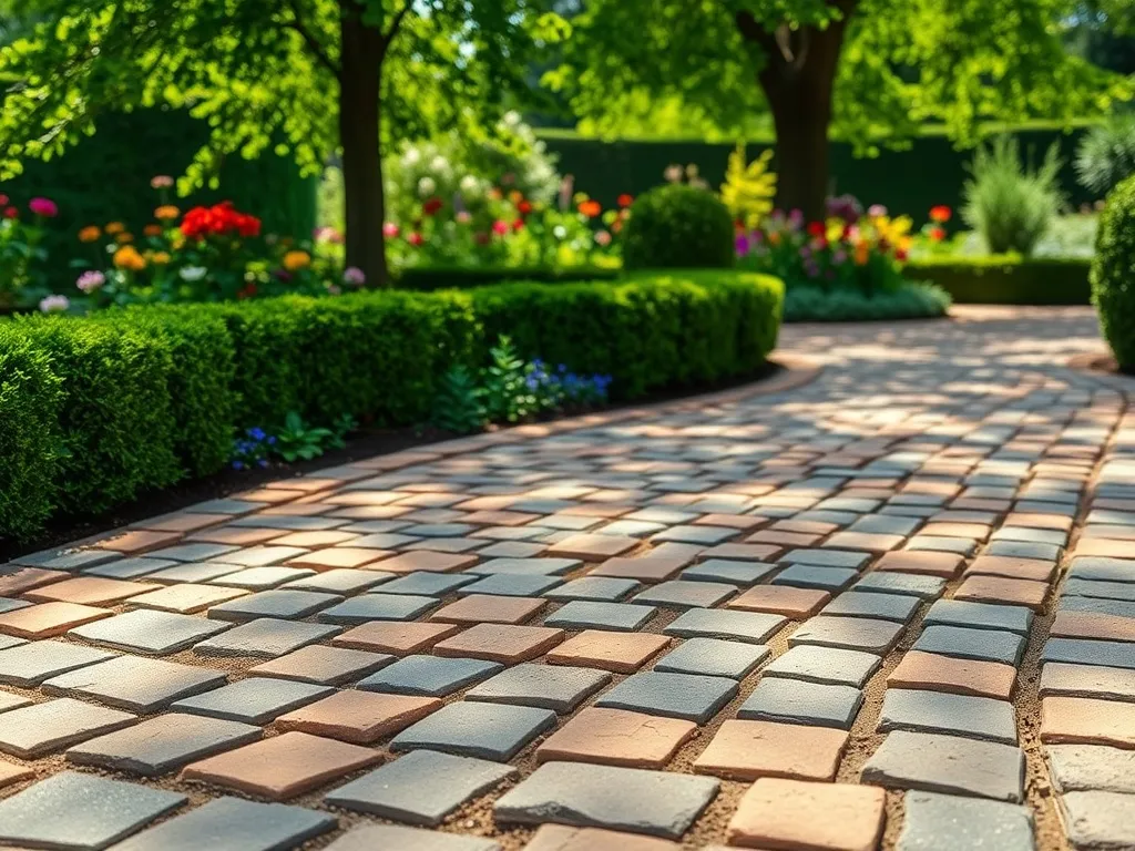 Wzory z kostki brukowej: jak wybrać idealny wzór do ogrodu?
