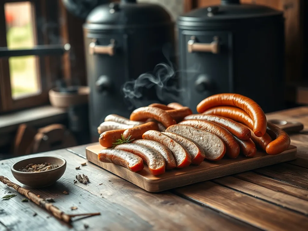 W jakiej temperaturze wędzić kiełbasę? Praktyczne porady dla początkujących