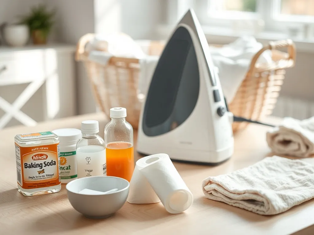 Czym wyczyścić żelazko przypalone? Sprawdzone domowe sposoby