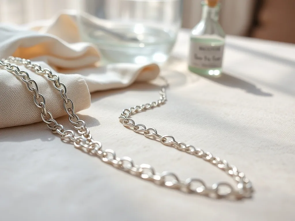 Czym wyczyścić srebrny łańcuszek? Sprawdzone metody i porady