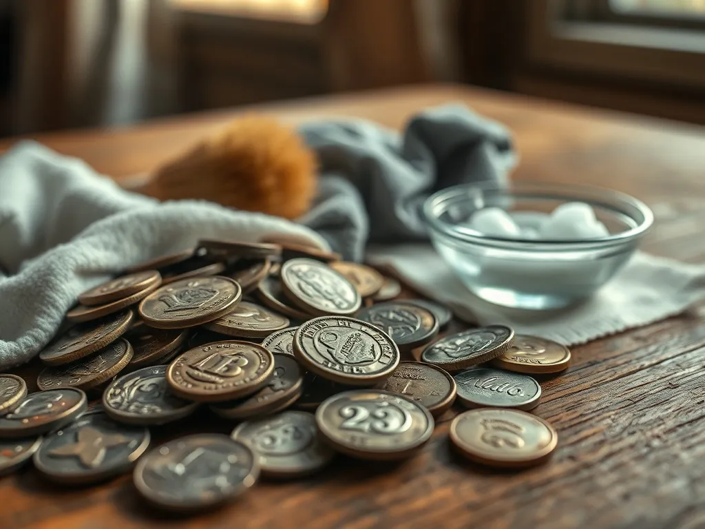 Czym wyczyścić stare monety? Sprawdzone metody i porady