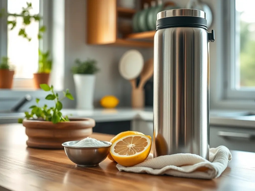 Czym wyczyścić termos ze stali nierdzewnej? Sprawdzone metody