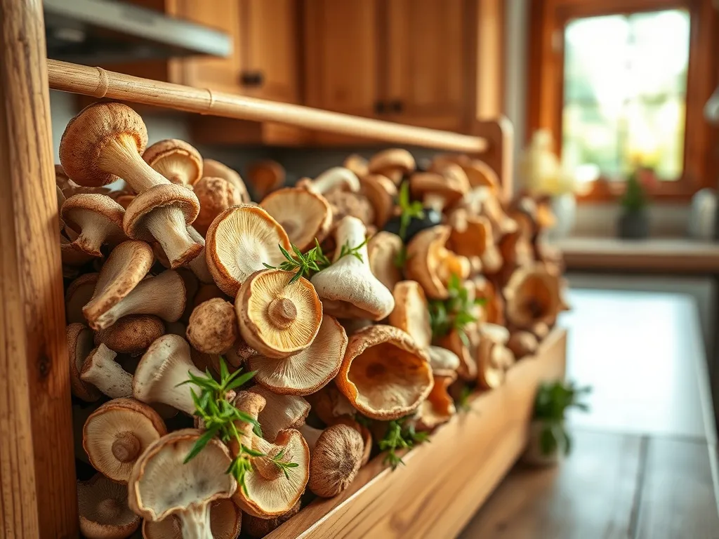 W jakiej temperaturze suszyć grzyby, aby uzyskać najlepsze efekty?